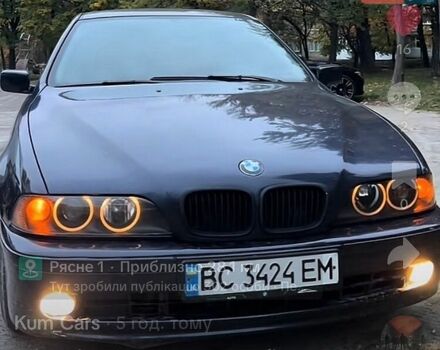 Синий БМВ 5 Серия, объемом двигателя 2.5 л и пробегом 490 тыс. км за 4800 $, фото 1 на Automoto.ua