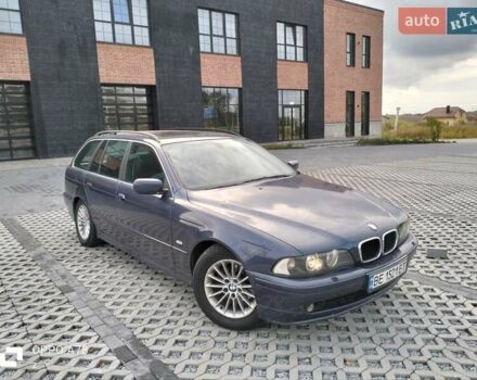 Синій БМВ 5 Серія, об'ємом двигуна 2.5 л та пробігом 350 тис. км за 4600 $, фото 1 на Automoto.ua