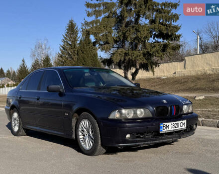Синий БМВ 5 Серия, объемом двигателя 2.93 л и пробегом 359 тыс. км за 5500 $, фото 1 на Automoto.ua