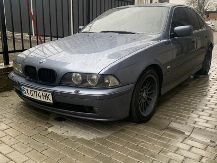 Синий БМВ 5 Серия, объемом двигателя 2.2 л и пробегом 260 тыс. км за 5500 $, фото 1 на Automoto.ua