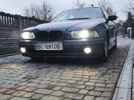 Синий БМВ 5 Серия, объемом двигателя 2.5 л и пробегом 335 тыс. км за 5500 $, фото 1 на Automoto.ua