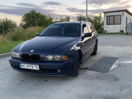 Синий БМВ 5 Серия, объемом двигателя 2.9 л и пробегом 520 тыс. км за 3000 $, фото 1 на Automoto.ua