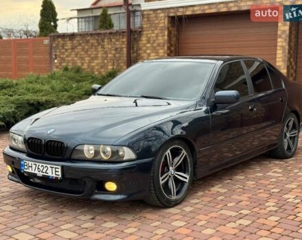 Синий БМВ 5 Серия, объемом двигателя 2.93 л и пробегом 375 тыс. км за 5000 $, фото 1 на Automoto.ua