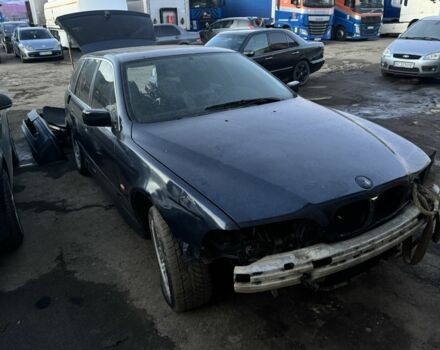 Синий БМВ 5 Серия, объемом двигателя 2 л и пробегом 200 тыс. км за 1900 $, фото 1 на Automoto.ua