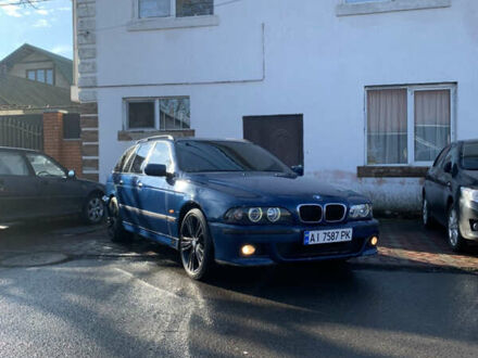 Синий БМВ 5 Серия, объемом двигателя 2.93 л и пробегом 470 тыс. км за 4999 $, фото 1 на Automoto.ua