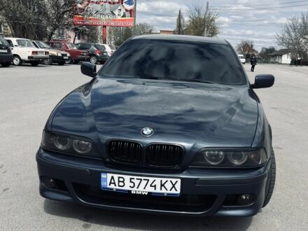 Синий БМВ 5 Серия, объемом двигателя 2.5 л и пробегом 270 тыс. км за 5500 $, фото 1 на Automoto.ua