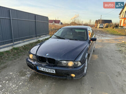 Синий БМВ 5 Серия, объемом двигателя 2 л и пробегом 433 тыс. км за 3099 $, фото 1 на Automoto.ua