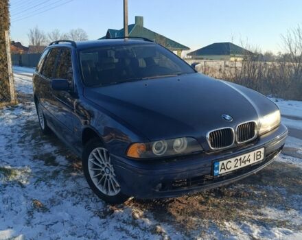 Синій БМВ 5 Серія, об'ємом двигуна 2.5 л та пробігом 490 тис. км за 4300 $, фото 1 на Automoto.ua