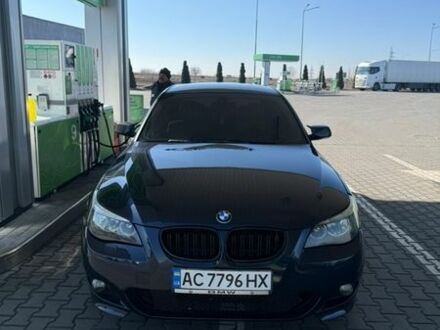 Синій БМВ 5 Серія, об'ємом двигуна 3 л та пробігом 352 тис. км за 8500 $, фото 1 на Automoto.ua