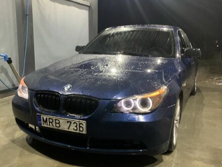 БМВ 5 Серия 2003 в Самборе на Automoto.ua Синий БМВ 5 Серия, объемом двигателя 3 л и пробегом 305 тыс. км за 4500 $, фото 1 на Automoto.ua