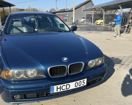 Синий БМВ 5 Серия, объемом двигателя 2.5 л и пробегом 350 тыс. км за 3300 $, фото 1 на Automoto.ua