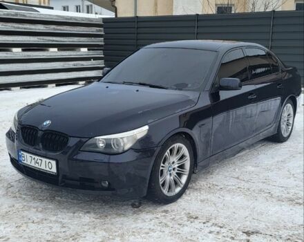 Синій БМВ 5 Серія, об'ємом двигуна 3 л та пробігом 450 тис. км за 8299 $, фото 1 на Automoto.ua