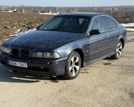 Синий БМВ 5 Серия, объемом двигателя 2.5 л и пробегом 420 тыс. км за 2850 $, фото 1 на Automoto.ua