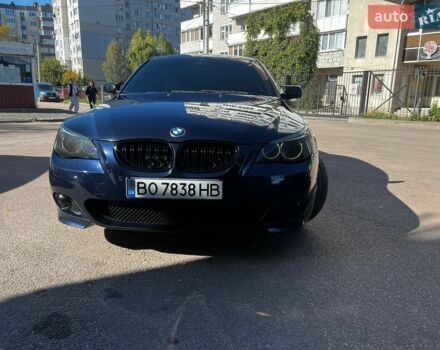 Синий БМВ 5 Серия, объемом двигателя 3 л и пробегом 353 тыс. км за 8800 $, фото 1 на Automoto.ua