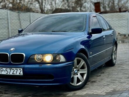 Синий БМВ 5 Серия, объемом двигателя 3 л и пробегом 200 тыс. км за 3300 $, фото 1 на Automoto.ua