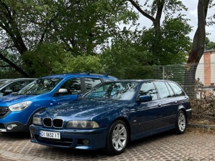 Синий БМВ 5 Серия, объемом двигателя 2.9 л и пробегом 325 тыс. км за 9500 $, фото 1 на Automoto.ua
