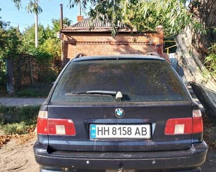 Синий БМВ 5 Серия, объемом двигателя 2.5 л и пробегом 300 тыс. км за 3800 $, фото 1 на Automoto.ua