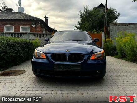Синий БМВ 5 Серия, объемом двигателя 2.2 л и пробегом 180 тыс. км за 6999 $, фото 1 на Automoto.ua