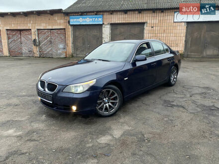 Синий БМВ 5 Серия, объемом двигателя 2 л и пробегом 393 тыс. км за 4200 $, фото 1 на Automoto.ua