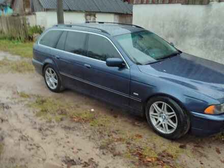 Синій БМВ 5 Серія, об'ємом двигуна 2.9 л та пробігом 456 тис. км за 6300 $, фото 1 на Automoto.ua