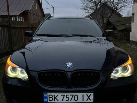 Синий БМВ 5 Серия, объемом двигателя 2.99 л и пробегом 391 тыс. км за 7900 $, фото 1 на Automoto.ua