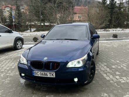 Синий БМВ 5 Серия, объемом двигателя 2.2 л и пробегом 328 тыс. км за 7000 $, фото 1 на Automoto.ua