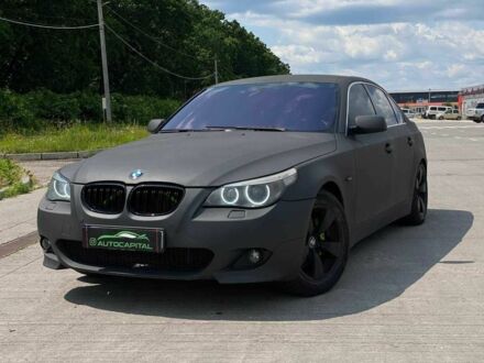 Синий БМВ 5 Серия, объемом двигателя 3 л и пробегом 379 тыс. км за 7890 $, фото 1 на Automoto.ua