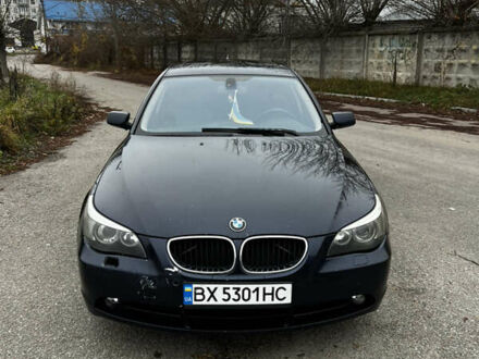 Синий БМВ 5 Серия, объемом двигателя 3 л и пробегом 345 тыс. км за 8500 $, фото 1 на Automoto.ua