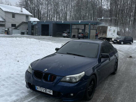 Синий БМВ 5 Серия, объемом двигателя 2.2 л и пробегом 200 тыс. км за 5850 $, фото 1 на Automoto.ua