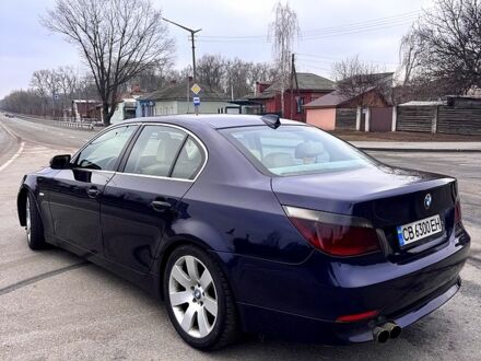 Синий БМВ 5 Серия, объемом двигателя 3 л и пробегом 365 тыс. км за 7200 $, фото 1 на Automoto.ua