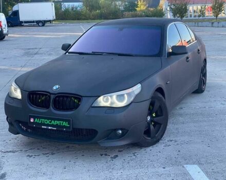 Синий БМВ 5 Серия, объемом двигателя 3 л и пробегом 379 тыс. км за 7890 $, фото 1 на Automoto.ua