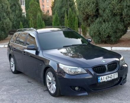 Синий БМВ 5 Серия, объемом двигателя 3 л и пробегом 386 тыс. км за 7999 $, фото 1 на Automoto.ua