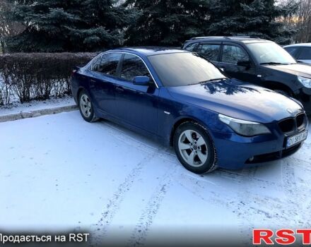 Синий БМВ 5 Серия, объемом двигателя 2.2 л и пробегом 186 тыс. км за 8000 $, фото 1 на Automoto.ua