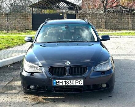 Синий БМВ 5 Серия, объемом двигателя 3 л и пробегом 200 тыс. км за 5500 $, фото 1 на Automoto.ua