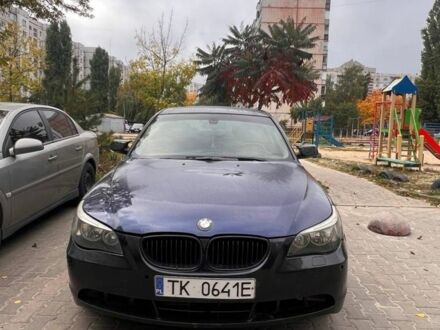 Синий БМВ 5 Серия, объемом двигателя 3 л и пробегом 500 тыс. км за 3510 $, фото 1 на Automoto.ua