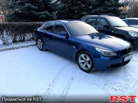 Синий БМВ 5 Серия, объемом двигателя 2.2 л и пробегом 186 тыс. км за 8000 $, фото 1 на Automoto.ua