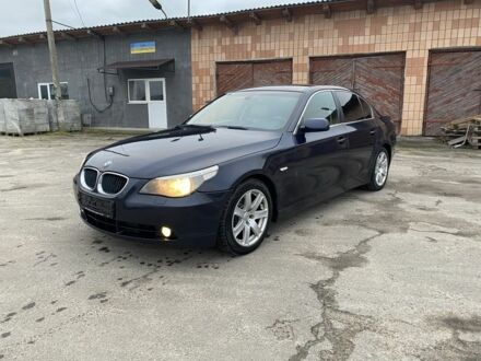 Синий БМВ 5 Серия, объемом двигателя 3 л и пробегом 400 тыс. км за 4450 $, фото 1 на Automoto.ua