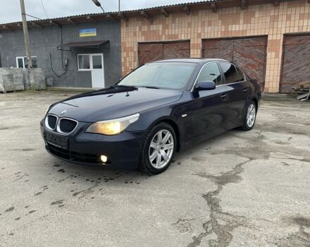 Синій БМВ 5 Серія, об'ємом двигуна 3 л та пробігом 400 тис. км за 4450 $, фото 1 на Automoto.ua