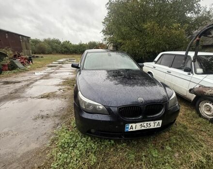 Синий БМВ 5 Серия, объемом двигателя 2.5 л и пробегом 376 тыс. км за 4498 $, фото 1 на Automoto.ua