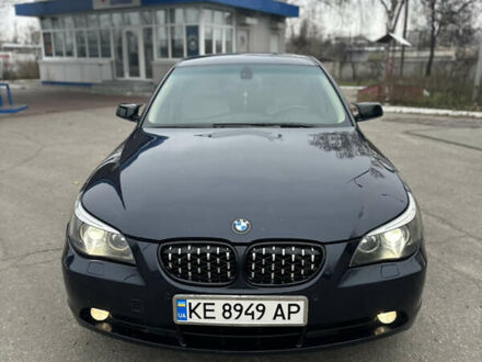 Синий БМВ 5 Серия, объемом двигателя 3 л и пробегом 192 тыс. км за 6999 $, фото 1 на Automoto.ua