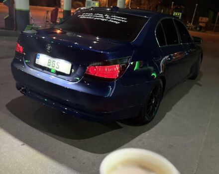 Синий БМВ 5 Серия, объемом двигателя 2.5 л и пробегом 265 тыс. км за 9500 $, фото 1 на Automoto.ua