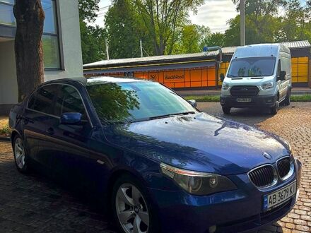 БМВ 5 Серия 2005 в Житомире на Automoto.ua Синий БМВ 5 Серия, объемом двигателя 2.5 л и пробегом 256 тыс. км за 7200 $, фото 1 на Automoto.ua