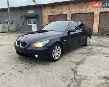 Синій БМВ 5 Серія, об'ємом двигуна 2 л та пробігом 400 тис. км за 4450 $, фото 1 на Automoto.ua