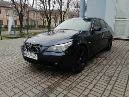 Синий БМВ 5 Серия, объемом двигателя 3 л и пробегом 200 тыс. км за 5950 $, фото 1 на Automoto.ua