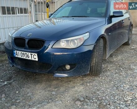 Синий БМВ 5 Серия, объемом двигателя 2.5 л и пробегом 425 тыс. км за 7300 $, фото 1 на Automoto.ua