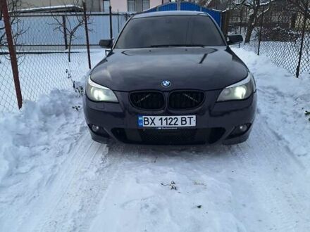 Синий БМВ 5 Серия, объемом двигателя 3 л и пробегом 337 тыс. км за 9500 $, фото 1 на Automoto.ua