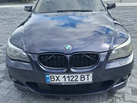 Синий БМВ 5 Серия, объемом двигателя 2.5 л и пробегом 358 тыс. км за 9200 $, фото 1 на Automoto.ua