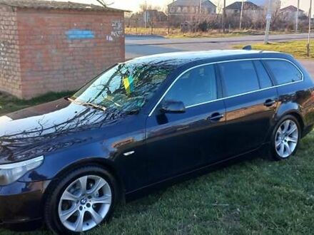 Синий БМВ 5 Серия, объемом двигателя 2.99 л и пробегом 330 тыс. км за 8500 $, фото 1 на Automoto.ua