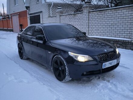 Синий БМВ 5 Серия, объемом двигателя 3 л и пробегом 192 тыс. км за 8100 $, фото 1 на Automoto.ua