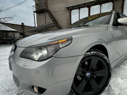 Синий БМВ 5 Серия, объемом двигателя 3 л и пробегом 350 тыс. км за 5200 $, фото 1 на Automoto.ua